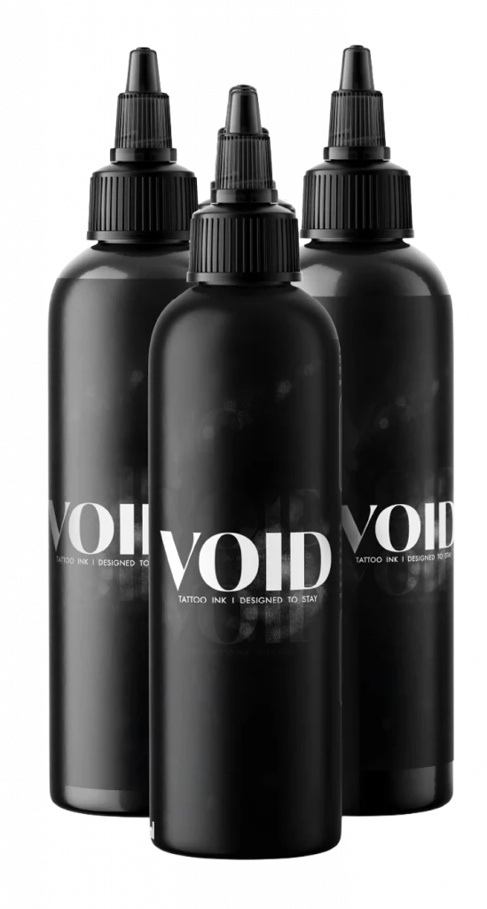 Void tattoo ink Flaschen