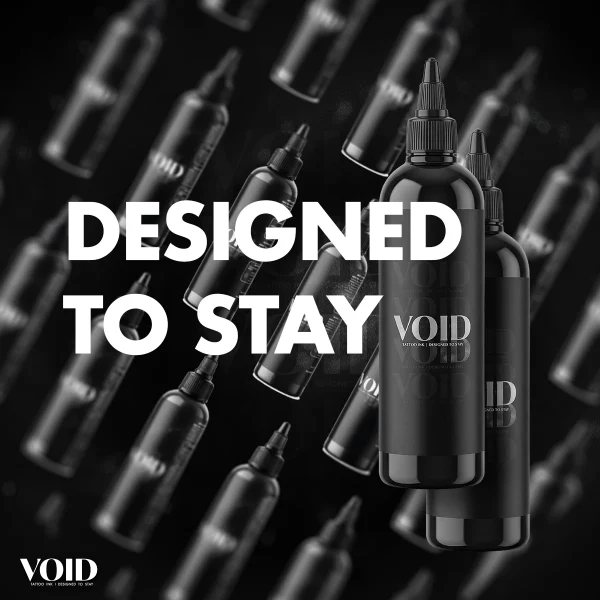 Designed to Stay void Void Tattoo Ink - Black (200 ml)